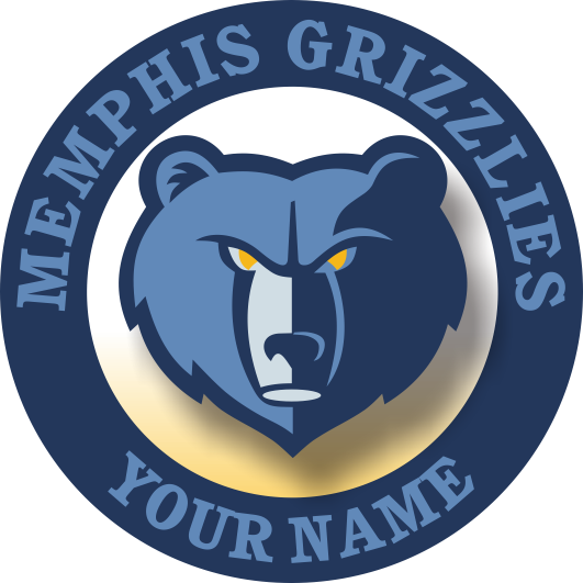 Memphis Grizzlies Customized Logo iron on paper